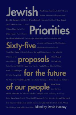 Jewish priorities : sixty-five proposals for the future of our people  cover image cdn