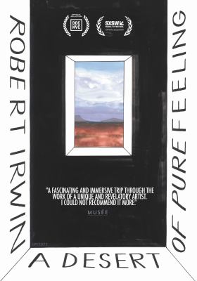 Robert Irwin a desert of pure feeling  cover image cdn