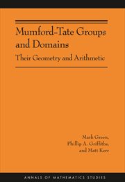 Mumford : Tate Groups and Domains. Their Geometry and Arithmetic. Annals of Mathematics Studies cover image cdn