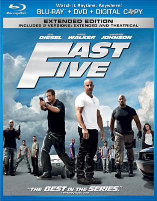 Fast five [Blu-ray + DVD combo] cover image cdn