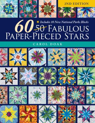 60 fabulous paper-pieced stars : includes 10 new national parks blocks  cover image cdn