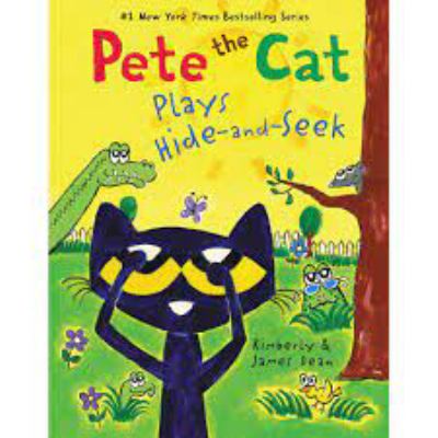 Pete the cat plays hide-and-seek cover image