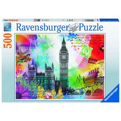 London postcard jigsaw puzzle cover image