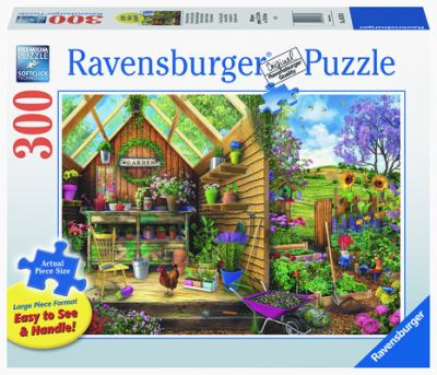 Gardener's getaway jigsaw puzzle cover image