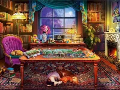 Puzzler's place jigsaw puzzle cover image