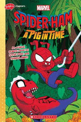 Spider-Ham. A pig in time : an original graphic novel cover image