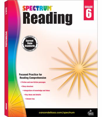 Spectrum reading. Grade 6 cover image