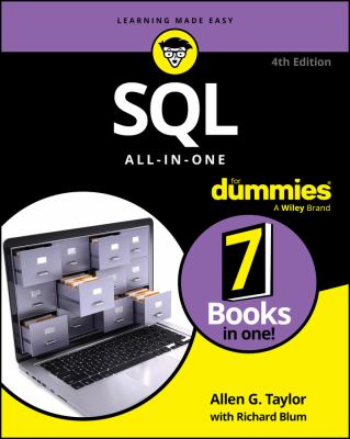 SQL all-in-one for dummies cover image