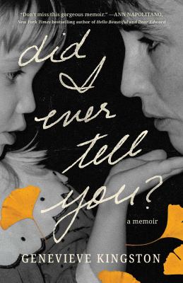 Did I ever tell you? : a memoir  cover image cdn