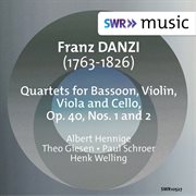 Danzi : Quartet For Bassoon, Violin, Viola & Cello, Op. 40 Nos. 1 & 2 cover image cdn