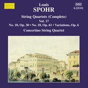 Spohr : String Quartets, Vol. 17 cover image cdn