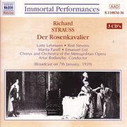 Strauss, R. : Rosenkavalier (der) (lehmann / Stevens) (1939) cover image cdn