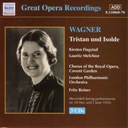 Wagner, R. : Tristan Und Isolde (melchior, Flagstad, Reiner) (1936) cover image cdn