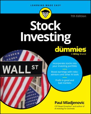 Stock investing for dummies cover image