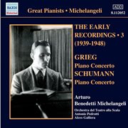 Arturo Benedetti Michelangeli : Early Recordings, Vol. 3 (1939-1942) cover image cdn