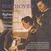 Beethoven, L. Van : Piano Concerto Nos. 3 (rubinstein, Ormandy) (1943) / Piano Concerto No. 4 (hof... cover image cdn