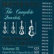 Beethoven, L. : String Quartets (complete), Vol. 3. Nos. 5 And 7 cover image cdn