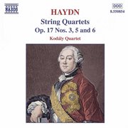 Haydn : String Quartets Op. 17, Nos. 3, 5 And 6 cover image cdn