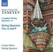 Taneyev : Complete String Quartets, Vol. 4 cover image cdn