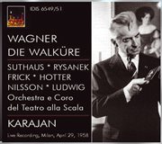 Wagner, R. : Walküre (die) [opera] (karajan) (1958) cover image cdn