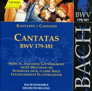 Bach, J.s. : Cantatas, Bwv 179-181 cover image cdn