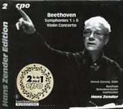 Beethoven : Symphonies 1 & 6. Violin Concerto, Op. 61 cover image cdn