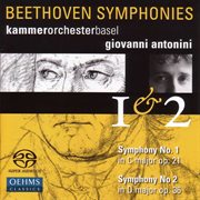 Beethoven : Symphonies Nos. 1 And 2 cover image cdn