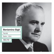 Beniamino Gigli Recital  (live) cover image cdn