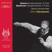 Brahms : Symphony No. 3. Beethoven. Symphony No. 7 cover image cdn