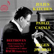 Julius Katchen, Vol. 1 : Bach & Beethoven (live) cover image cdn