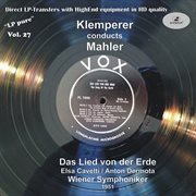 Lp Pure, Vol. 27 : Klemperer Conducts Mahler cover image cdn