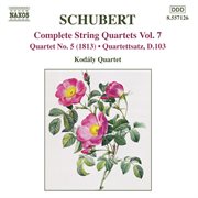 Schubert : String Quartets (complete), Vol. 7 cover image cdn