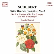 Schubert : String Quartets (complete), Vol. 3 cover image cdn