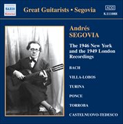 Segovia, Andres : 1946 New York And The 1949 London Recordings (the) cover image cdn