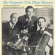 The Pasquier Trio Plays Mozart cover image cdn