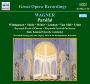 Wagner, R. : Parsifal (bayreuth / Knappertsbusch) (1951) cover image cdn