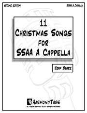 11 Christmas songs for SSAA a cappella cover image