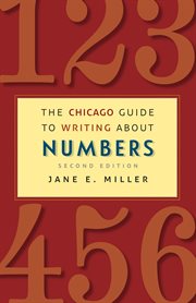 The Chicago guide to writing about numbers cover image cdn