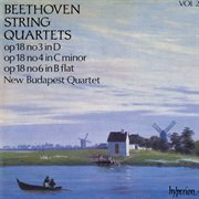 Beethoven : String Quartets, Op. 18 Nos. 3, 4 & 6 cover image cdn