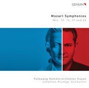 Mozart : Symphonies Nos. 13, 16, 29 & 40 cover image cdn