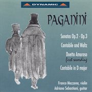 Paganini, N. : Sonatas For Violin And Guitar / Duetto Amoroso / Cantabile And Waltz cover image