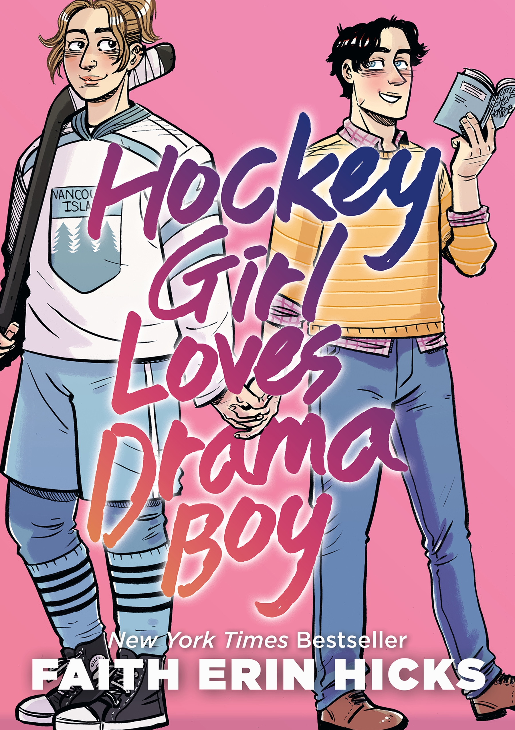 Hockey Girl Loves Drama Boy cover image cdn