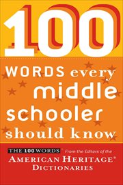 100 Words Every Middle Schooler Should Know cover image