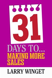 31 Days to Making More Sales cover image
