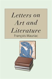 Letters on art and literature cover image