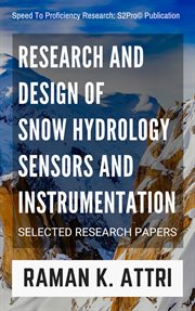 Research and Design of Snow Hydrology Sensors and Instrumentation cover image cdn