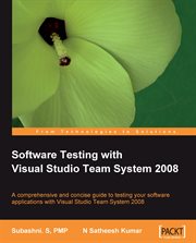 Software Testing With Visual Studio Team System 2008 cover image cdn