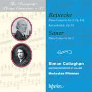 Reinecke & Sauer : Piano Concertos (Hyperion Romantic Piano Concerto 87) cover image cdn