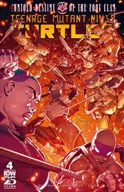 Teenage Mutant Ninja Turtles. The untold destiny of the foot clan. Issue 4 cover image cdn