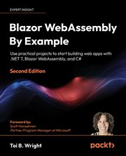 Blazor WebAssembly by Example cover image cdn